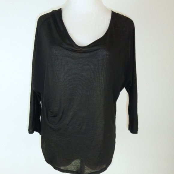 WOODLEIGH KNIT jersey TOP MICRO MODAL open back M NEW - Picture 1 of 4